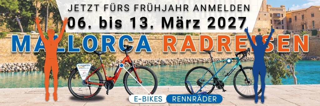 Mallorca Radreisen 2027